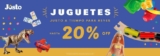Promo Jüsto Reyes Magos 2021: 20% de descuento en todos los juguetes