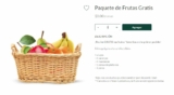 Promo Jüsto: paquete de frutas Gratis en tu primer pedido