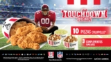 KFC Touchdown Bucket: 10 piezas de pollo + complementos y más