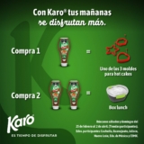 Moldes para hot cakes o box lunch de regalo en la compra de productos Karo sábados y domingos en tiendas participantes