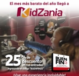 KidZania Buen Fin 2023: 25% de descuento en entradas