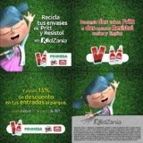 15% de descuento en entradas a Kidzania presentando 2 envases vacíos de Pritt o Resistol