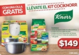 Promo Knorr kit de olla Gratis en tiendas participantes