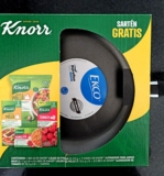 Knorr sartén Ekco Gratis en empaques marcados