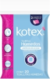 Toallitas húmedas Kotex Limpieza Delicada con 20 piezas bajan de precio + 10% adicional con Planea y Ahorra