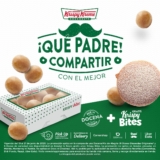 Promoción Krispy Kreme Día del Padre 2020: Krispy Bites Gratis en la compra de una docena mix