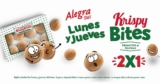 Promoción Krispy Kreme 2×1 en Krispy Bites los lunes y jueves