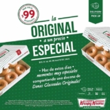 Promoción Krispy Kreme: Docena glaseada original a $99 del 1 al 5 de mayo 2020