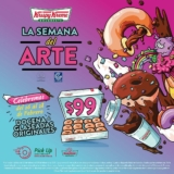 Promo Krispy Kreme Semana del Arte: docena de donas glaseadas originales a $99