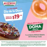 Krispy Kreme Día de la Dona: Dona glaseada GRATIS y TODAS las donas a $19