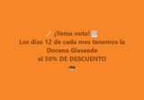 Docena glaseada original a mitad de precio hoy en Krispy Kreme