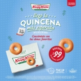 Promoción de quincena Krispy Kreme: Docena de glaseadas originales a $99 este fin de semana