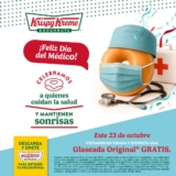En Krispy Kreme dona GRATIS a los médicos hoy
