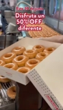 En Krispy Kreme docena glaseada a mitad de precio hoy viernes 20 de junio