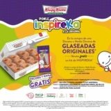 Compra donas glaseadas en Krispy Kreme y llévate de regalo kits Inspireka este fin de semana