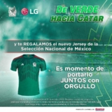 Promo LG Selección Mexicana: jersey Gratis en la compra de un monitor