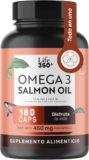 Suplemento alimenticio Omega 3 Aceite de Salmón con 180 cápsulas a un precio magnífico