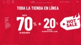 LOB Hot Sale 2020: Hasta 70% de descuento + 20% adicional en compras a partir de $1,000