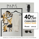 Promoción LOB Día del Padre: Cupón del 40% de descuento en la segunda prenda de caballero