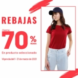 Rebajas extendidas LOB: Hasta 70% de descuento hasta el 21 de marzo