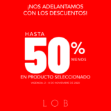 LOB Pre Buen Fin 2020: Hasta 50% de descuento