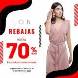 Terceras Rebajas LOB: Hasta 70% de descuento