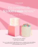 Rebajas Loccitane: kit de regalo en compras de $3,000