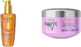 Combo Elvive con tratamiento nutrición para el cabello óleo extraordinario + mascarilla hidratación para el pelo Hidra Hialurónico a un precio buenísimo