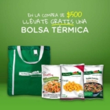 Bolsa térmica Gratis en la compra de $500 en la tienda en línea de la Huerta