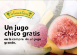 Promoción La Ciudad de Colima Banco Azteca: jugo chico Gratis en la compra de un jugo grande