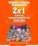 Temporada Naranja 2024: 2×1 en todo el departamento de papelería