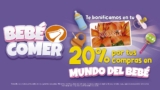 Promoción Bebé Comer: 20% en bonificación en monedero naranja en Mundo Bebé