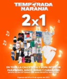 Temporada Naranja 2023: 2×1 en ropa interior y calcetines