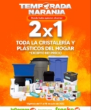 Temporada Naranja 2022: 2×1 en cristalería y plásticos del hogar