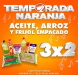 Temporada Naranja 2023: 3×2 en todo el aceite, arroz y frijoles
