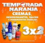 Temporada Naranja 2023: 3×2 en cremas, desodorantes, talcos y tratamientos faciales