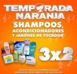 Temporada Naranja 2023: 3×2 en todos los shampoos, jabones y acondicionadores