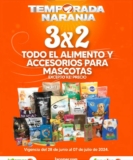 Temporada Naranja 2024: 3×2 en alimento y accesorios para mascotas