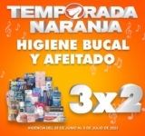 Temporada Naranja 2023: 3×2 en higiene bucal y afeitado