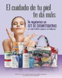 Promoción La Comer Día de las Madres: set de cosmetiqueras Gratis en la compra de $1,500 en dermatología