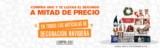 Ofertas La Comer segundo a mitad de precio de fin de semana 11 al 14 de diciembre 2020