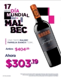 Ofertas La Europea Día Mundial del Malbec 17 de abril