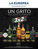 Promoción La Europea Fiestas Patrias de 3×2 en botellas seleccionadas