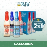 2×1 en cervezas artesanales seleccinadas en La Marina
