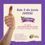 Promoción Elecciones 2024: Rebanada de pastel GRATIS en Pastelerías La Zarza
