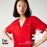 2×1 en prendas seleccionadas en el Buen Fin 2021 de Lacoste Outlet