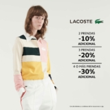 Rebajas Lacoste: hasta 30% de descuento adicional al comprar varias prendas