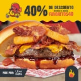 Código Las Alitas 40% de descuento al pedir en línea del 13 al 15 de agosto