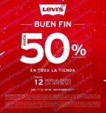 Promoción Levis Buen Fin 2017: hasta 50% de descuento + 12 meses sin intereses