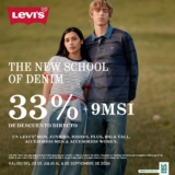 Regreso a Clases 2026 Levi’s: 33% de descuento en tienda o 3×2 en línea